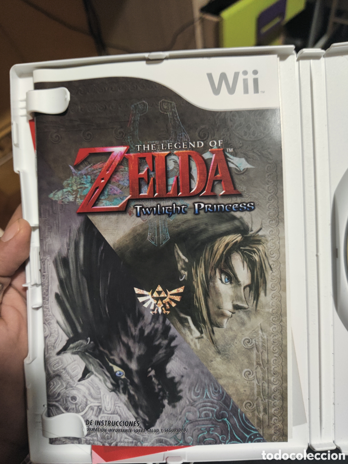 Videojuegos y consolas: Juego de Zelda Wii Twilight Princess