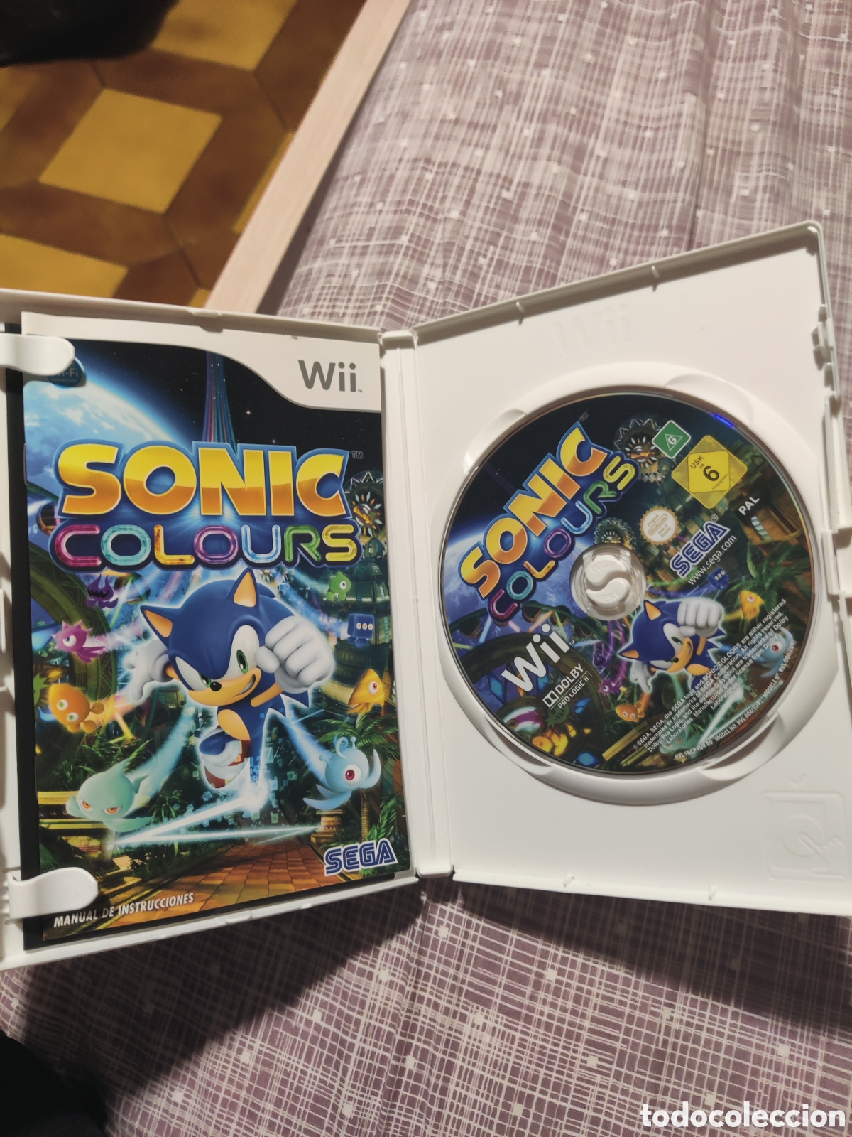 Videojuegos y consolas: Sonic Colours Wii Juego - Foto 2