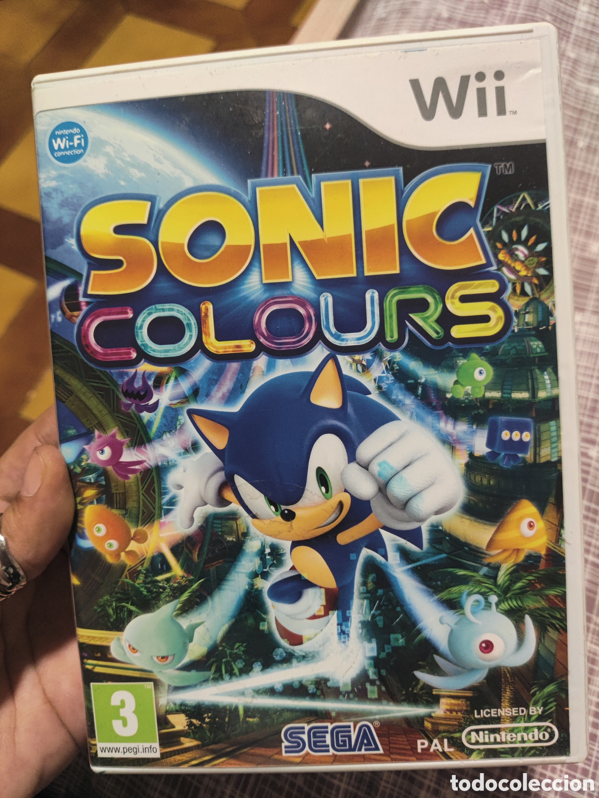 Videojuegos y consolas: Sonic Colours Wii Juego