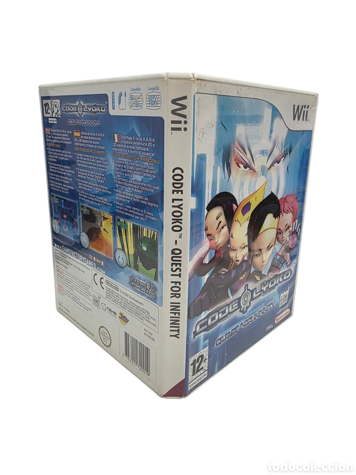 Videojuegos y consolas: WII Code Lyoko Quest For Infinity Videojuego - Foto 6