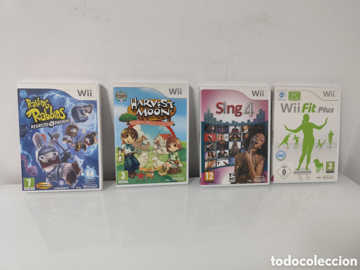 Videojuegos y consolas: Juegos wiii lote 4 harverdy