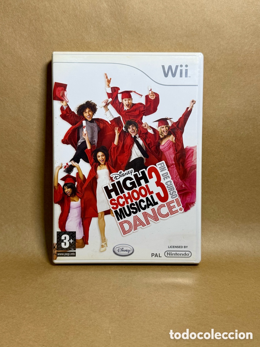 Videojuegos y consolas: HIGH SCHOOL MUSICAL 3 FIN DE CURSO DANCE! &ndash; NINTENDO WII &ndash; PAL ESPA&Ntilde;A