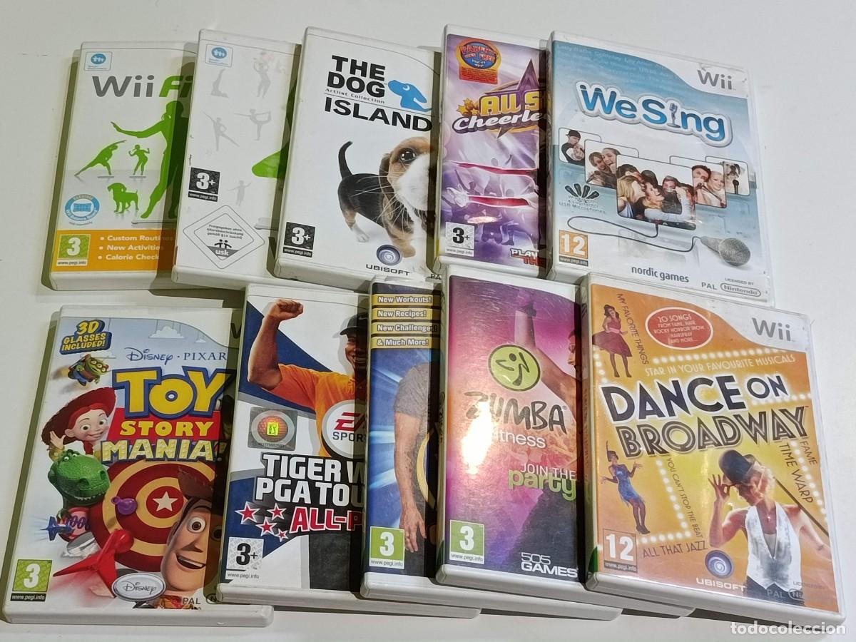 Videojuegos y consolas: Lote 10 juegos Nintendo Wii