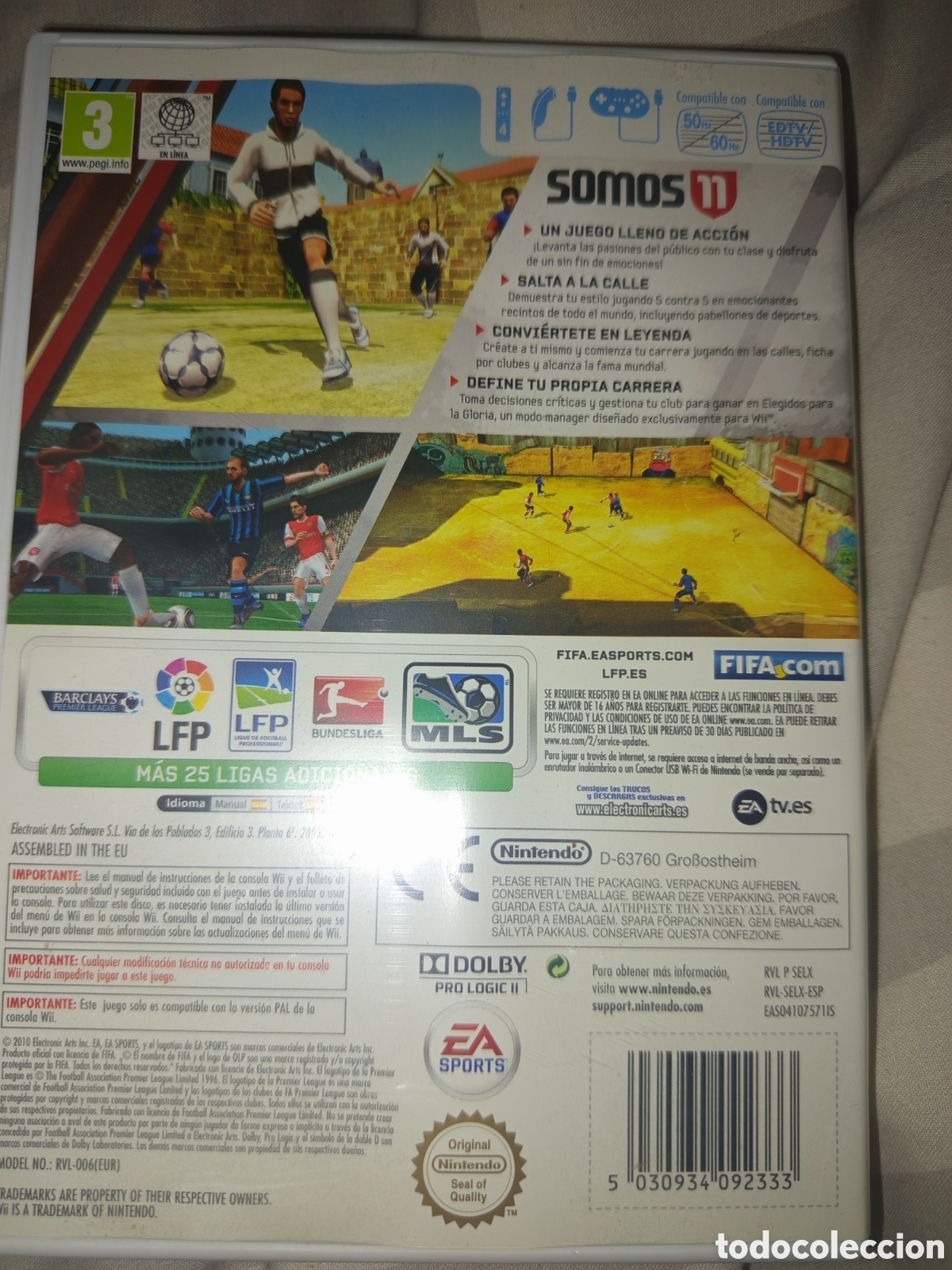 Videojuegos y consolas: Fifa 11 Nintendo Wii - Foto 2