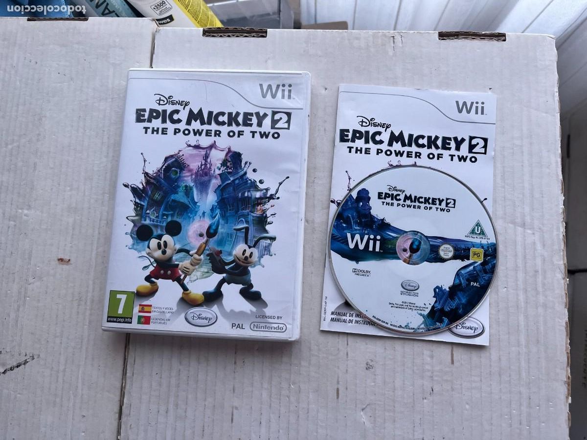 Videojuegos y consolas: EPIC MICKEY 2 THE POWER OF TWO DISNEY - NINTENDO WII KREATEN