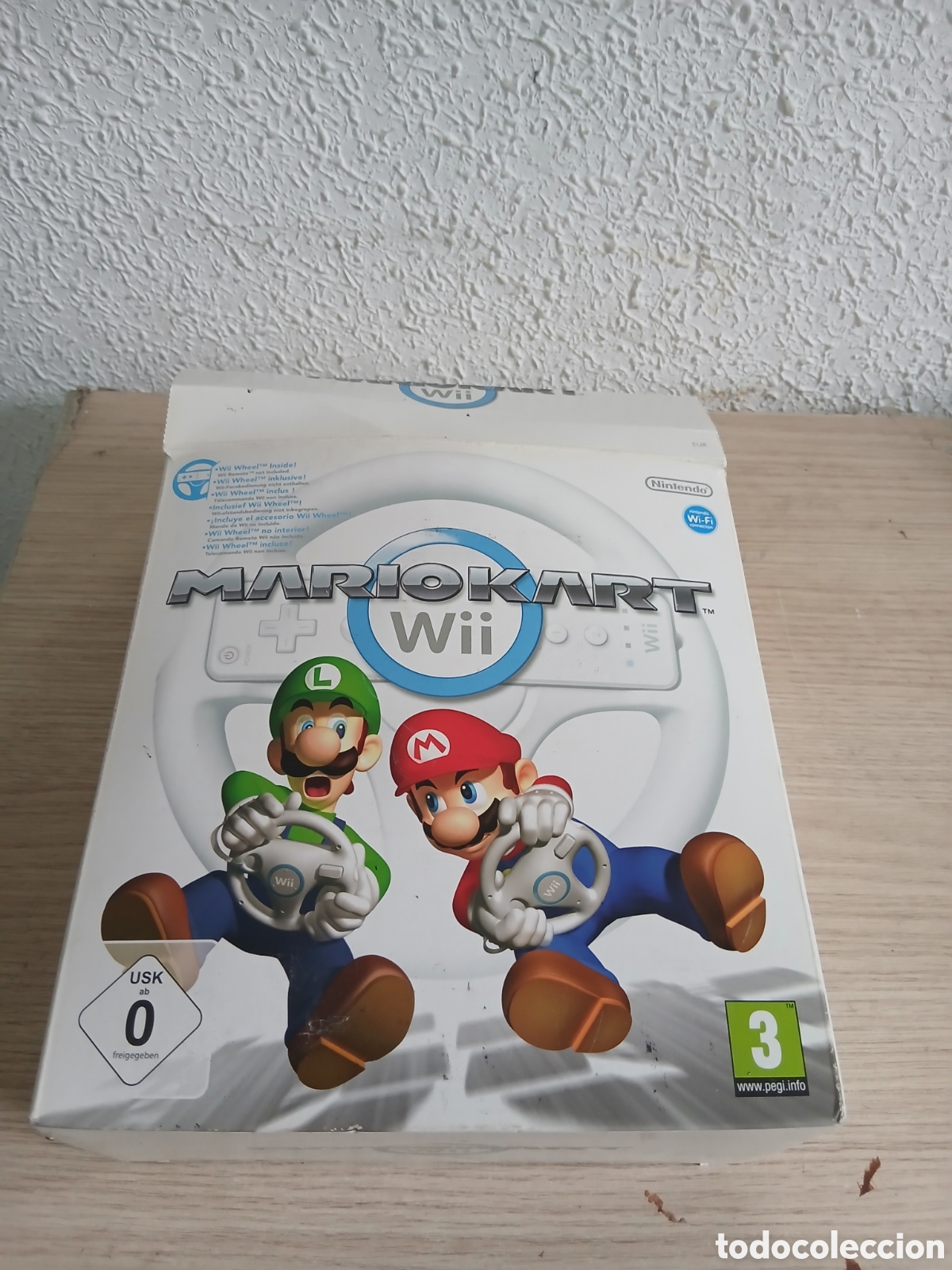 Videojuegos y consolas: NINTENDO WII CON CAJA FUNCIONA,,VER FOTOS