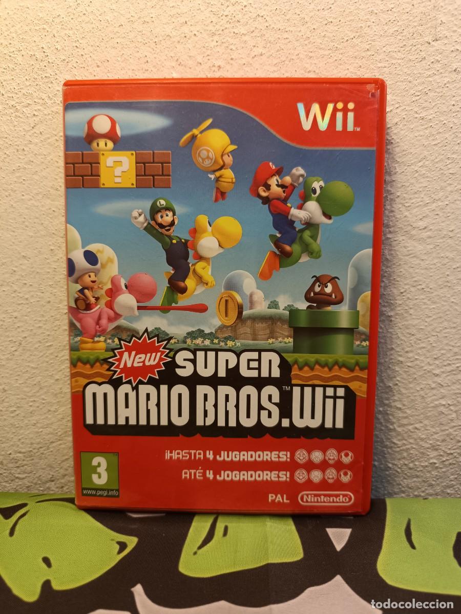 Videojuegos y consolas: New Super Mario Bros Wii PAL ESP Completo