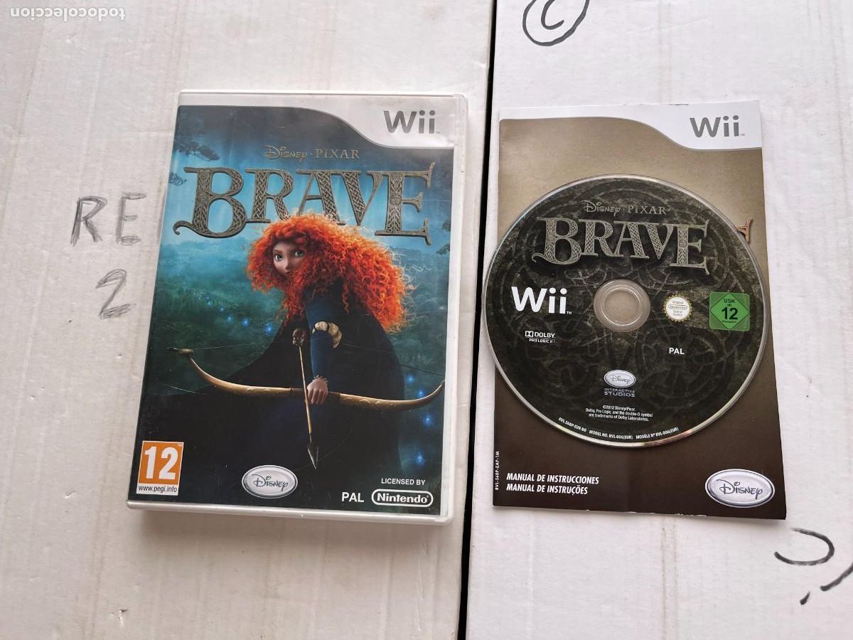 Videojuegos y consolas: BRAVE DISNEY PIXAR - NINTENDO WII KREATEN