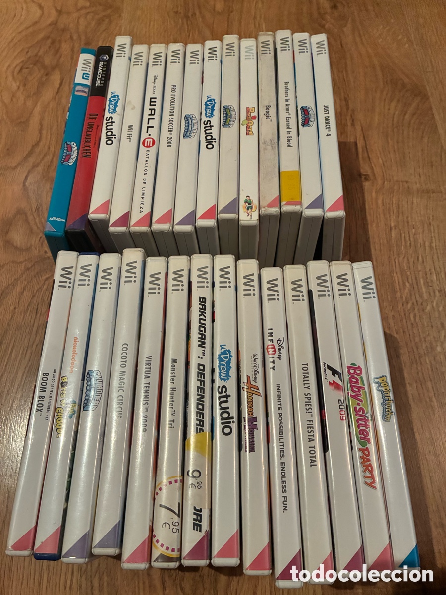 Videojogos e Consolas: lote juegos nintendo wii-wiiU-gamecube