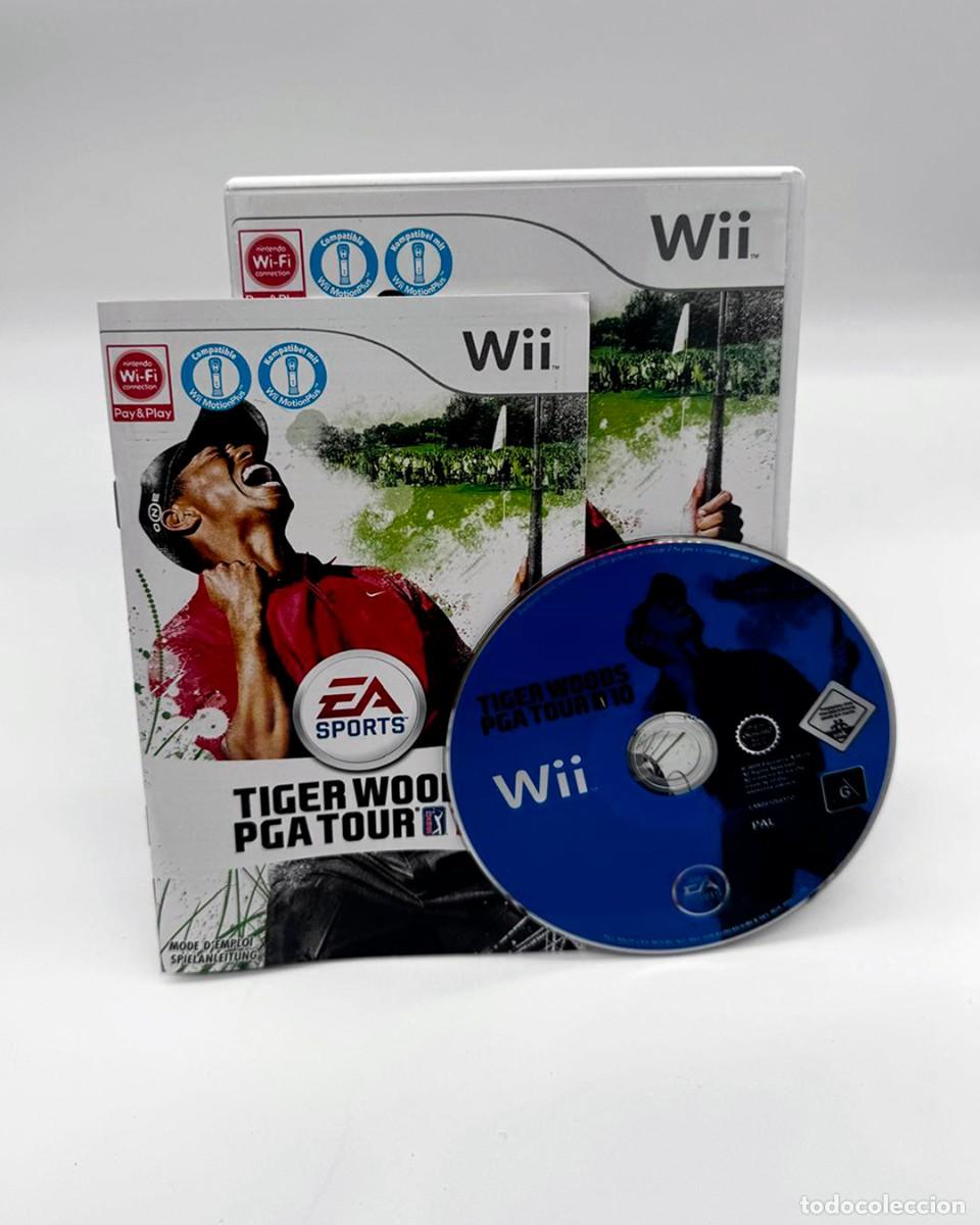 Videojuegos y consolas: Tiger Woods PGA Tour 10 Nintendo Wii EA Sports Golf Edici&oacute;n Francesa PAL