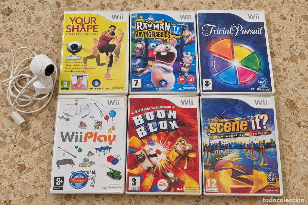 Videojuegos y consolas: Juegos Nintendo Wii &ndash; Rayman, Boom Blox, Scene It? y m&aacute;s