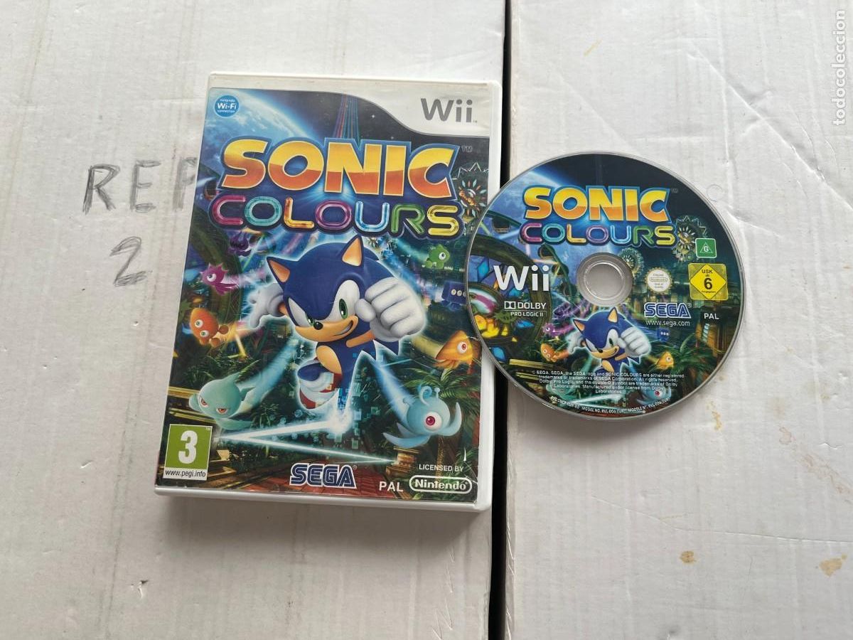 Videojuegos y consolas: SONIC COLOURS - NINTENDO WII KREATEN