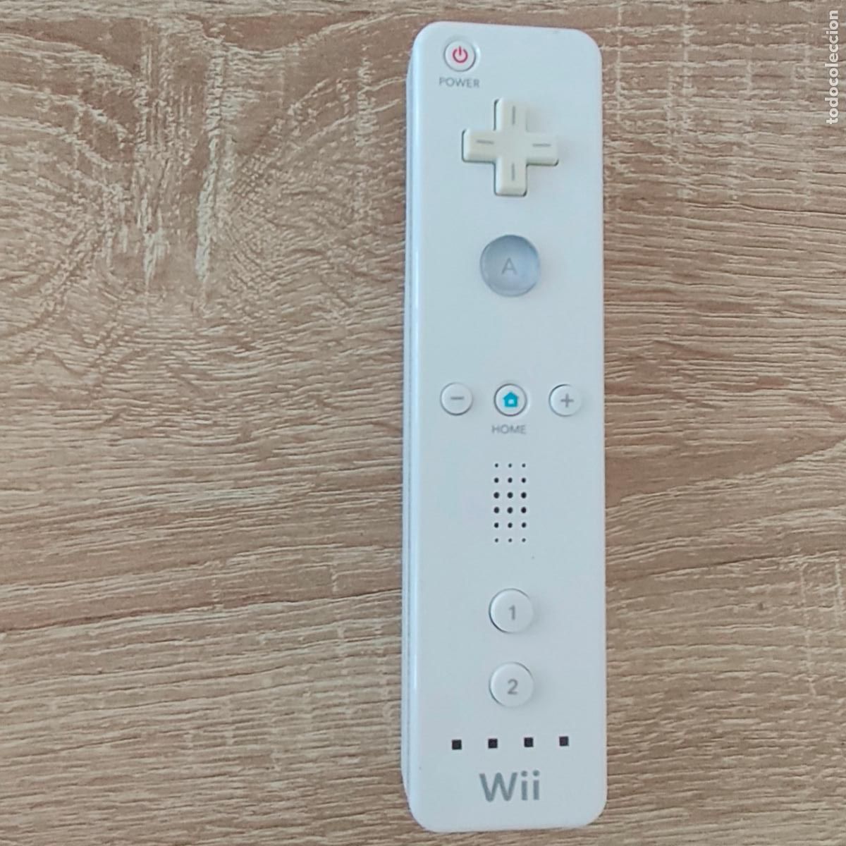 Videojuegos y consolas: NINTENDO WII MANDO WIIMOTE WII MOTION PLUS INSIDE BLANCO WHITE OFICIAL ORIGINAL