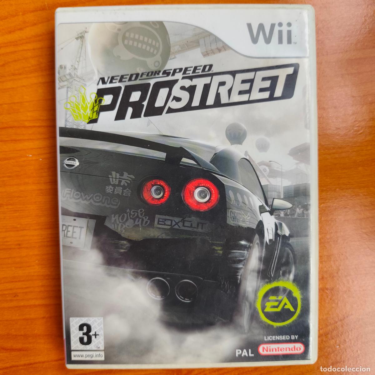Videojuegos y consolas: NEED FOR SPEED PROSTREET NFS PRO STREET . NINTENDO WII
