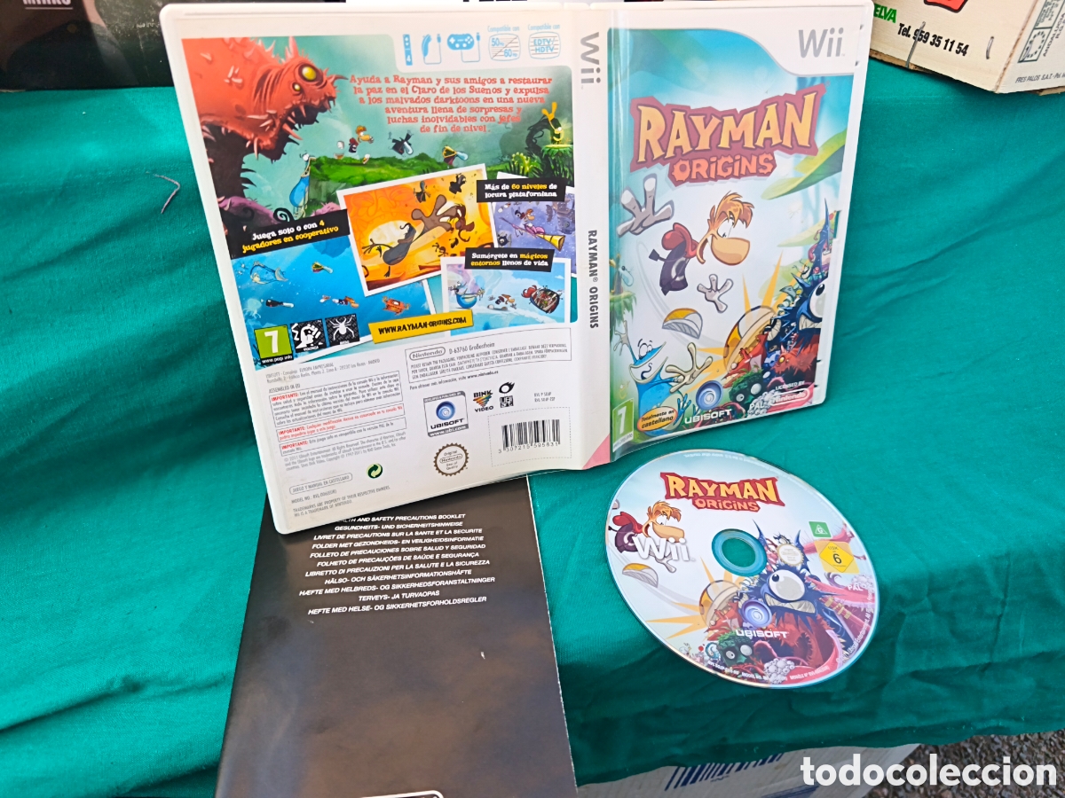 Videojuegos y consolas: Rayman Origins Nintendo wii