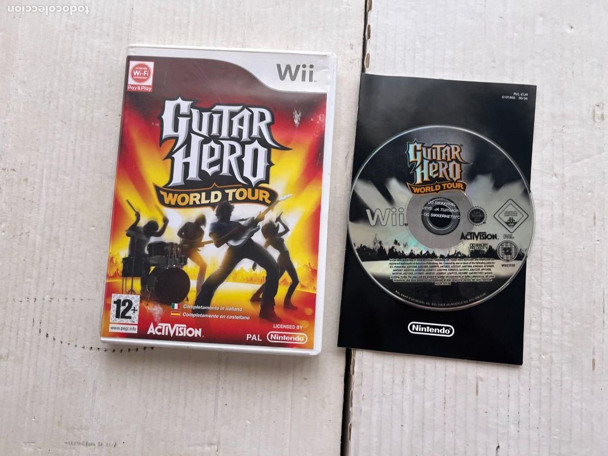 Videojuegos y consolas: GUITAR HERO WORLD TOUR GUITARHERO WORLDTOUR - NINTENDO WII KREATEN