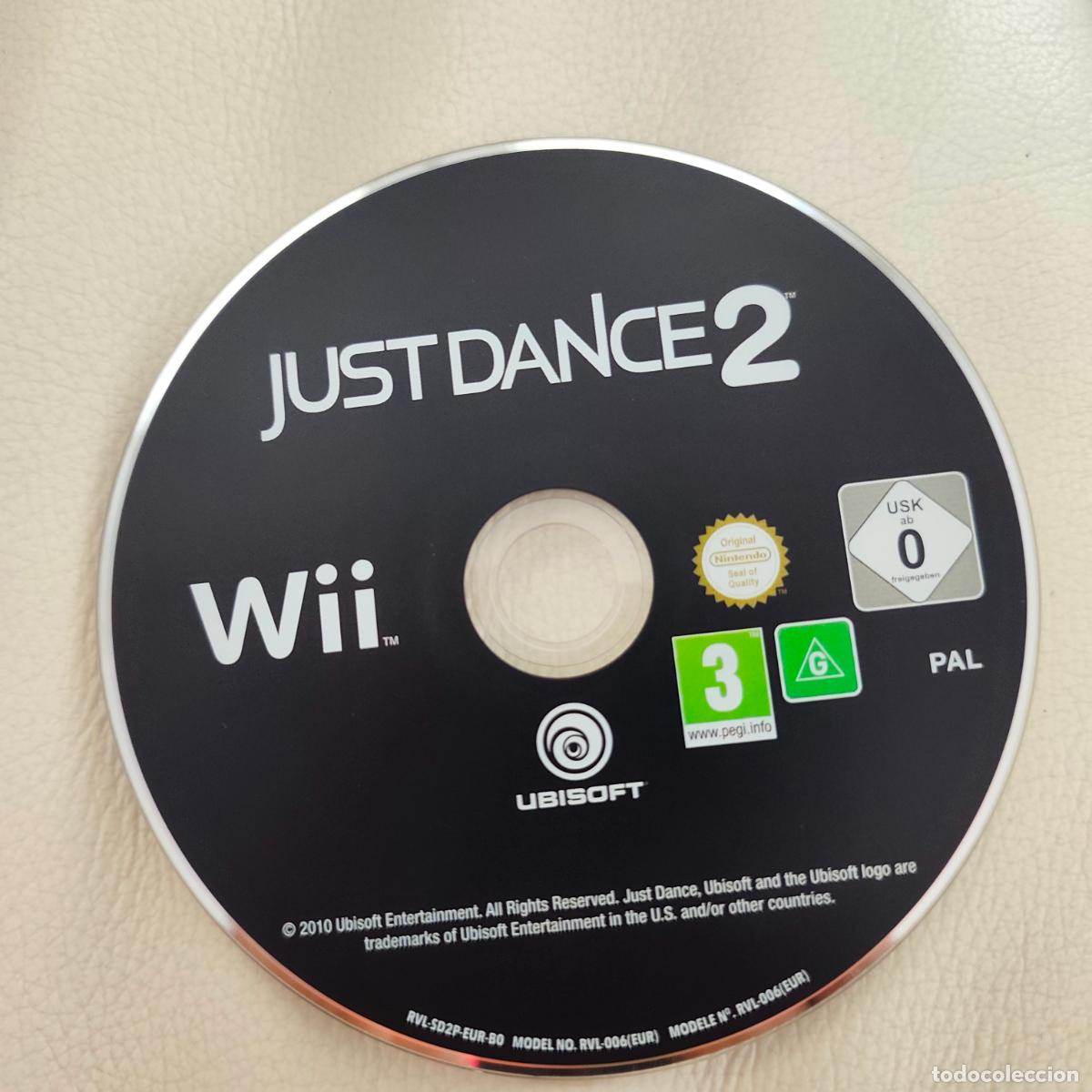 Videojuegos y consolas: JUST DANCE 2 - NINTENDO WII SOLO DISCO