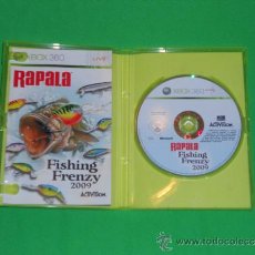 Videojuegos y Consolas: RAPALA FISHING FRENZY 2009 - XBOX 360 - PAL ESPAÑA - ACTIVISION