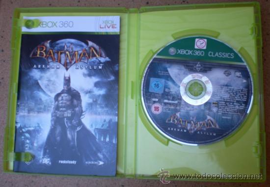 Videojuegos y consolas: Juego xbox 360 Batman Arkham Asylum - Foto 2