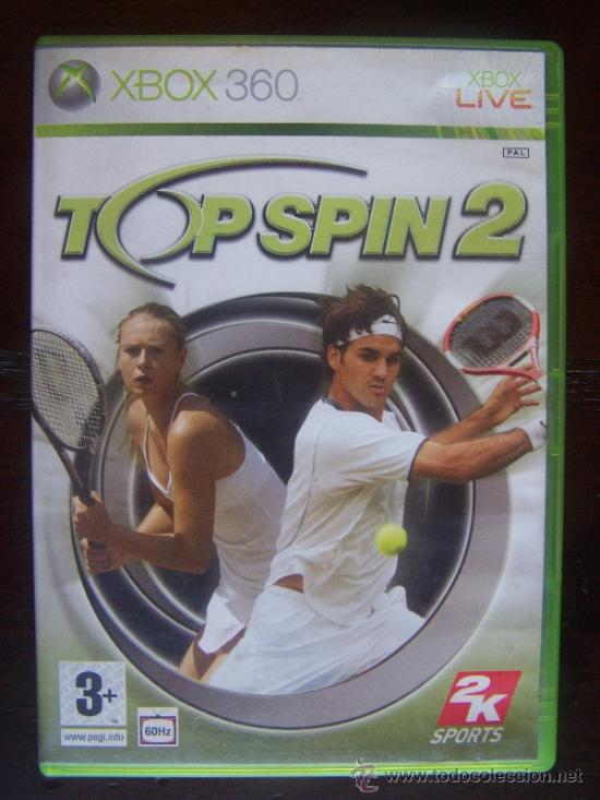Videojuegos y consolas: TOP SPIN 2 - XBOX 360 PAL ESPA&Ntilde;A (4K) - Foto 1