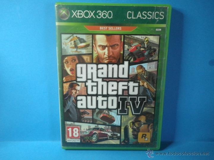 Videojuegos y consolas: XBOX 360 GRAND THEFT AUTO IV - Foto 1