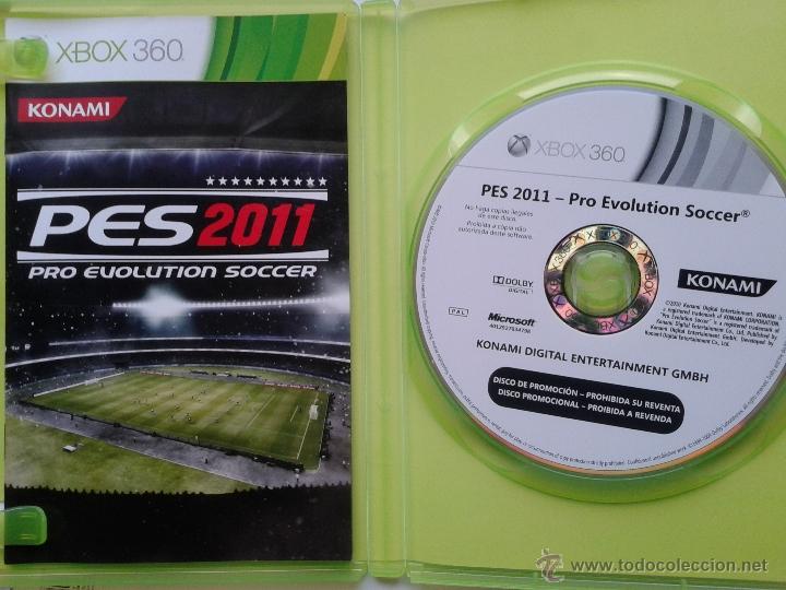 Videojuegos y consolas: PRO EVOLUTION SOCCER PES 2011 ORIGINAL INSTRUCCIONES Xbox360 - Foto 2