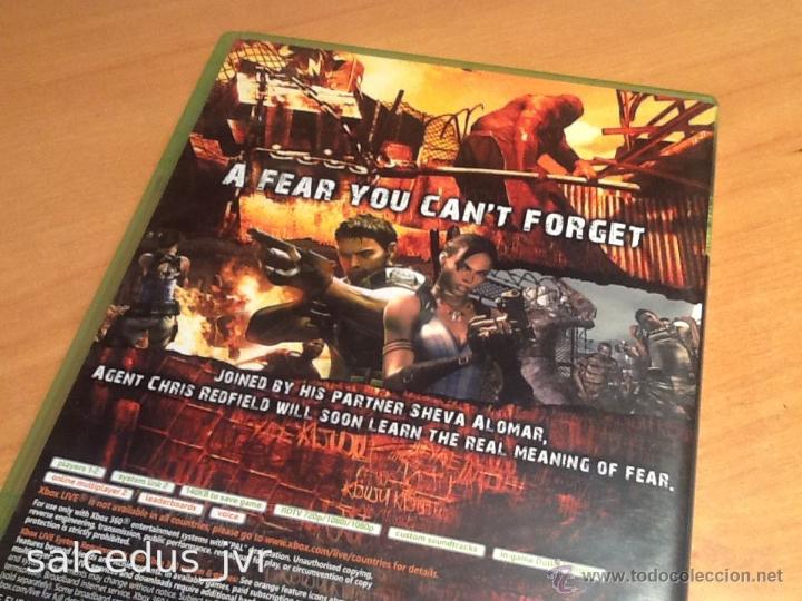Videojuegos y consolas: Resident Evil 5 para la Microsoft XBOX 360 PAL Completo - Foto 2