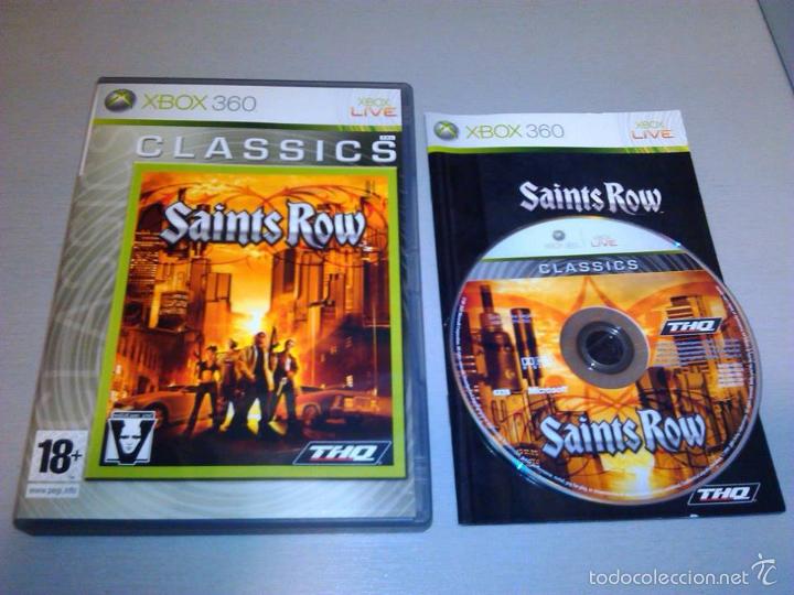 Videojuegos y consolas: xbox 360 - saints row pal/espa&ntilde;a - Foto 1