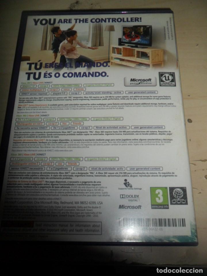 Videojuegos y consolas: 628- Juego XBOX 360 Kinect Adventures - Foto 2