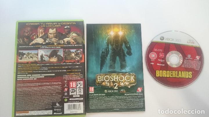 Videojuegos y consolas: JUEGO COMPLETO BODERLANDS PAL MICROSOFT XBOX 360 ESPA&Ntilde;A - Foto 2