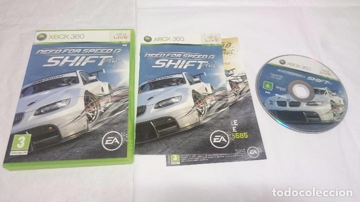Videojuegos y consolas: NEED FOR SPEED SHIFT PAL MICROSOFT XBOX 360 UK Ingl&eacute;s. - Foto 1