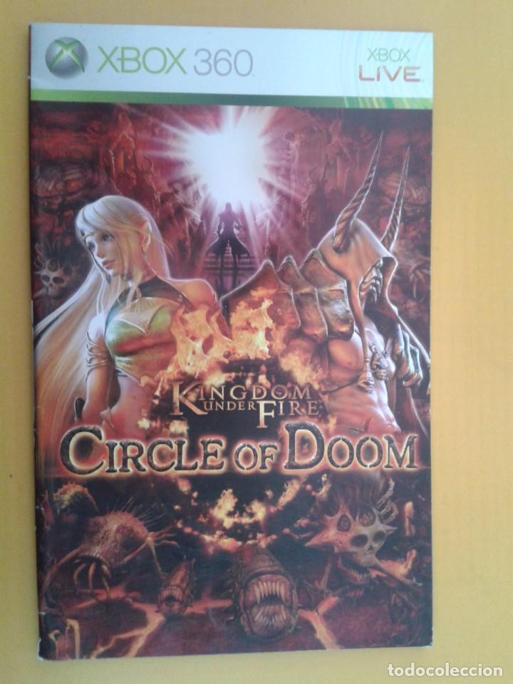 Videojuegos y consolas: KINGDOM UNDER FIRE (INSTRUCCIONES) - Foto 1