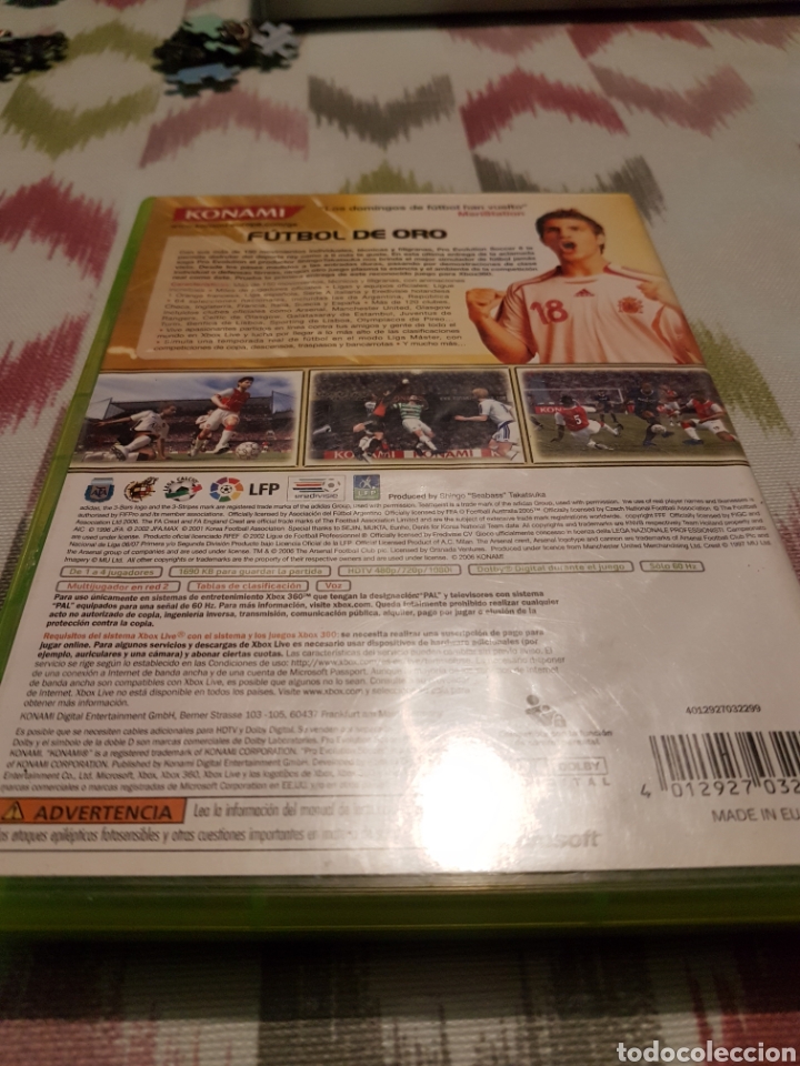 Videojuegos y consolas: PRO EVOLUTION SOCCER 6 XBOB 360 - Foto 3