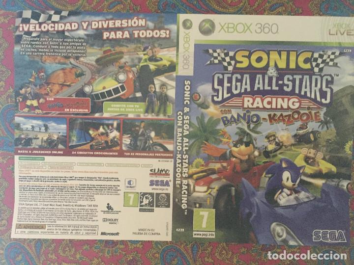 sega all stars racing xbox 360