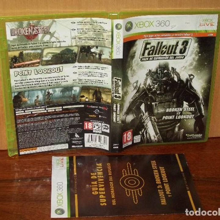 Fallout 3 Broken Steel Y Point Lookout Buy Video Games And Consoles Xbox 360 At Todocoleccion 141937702