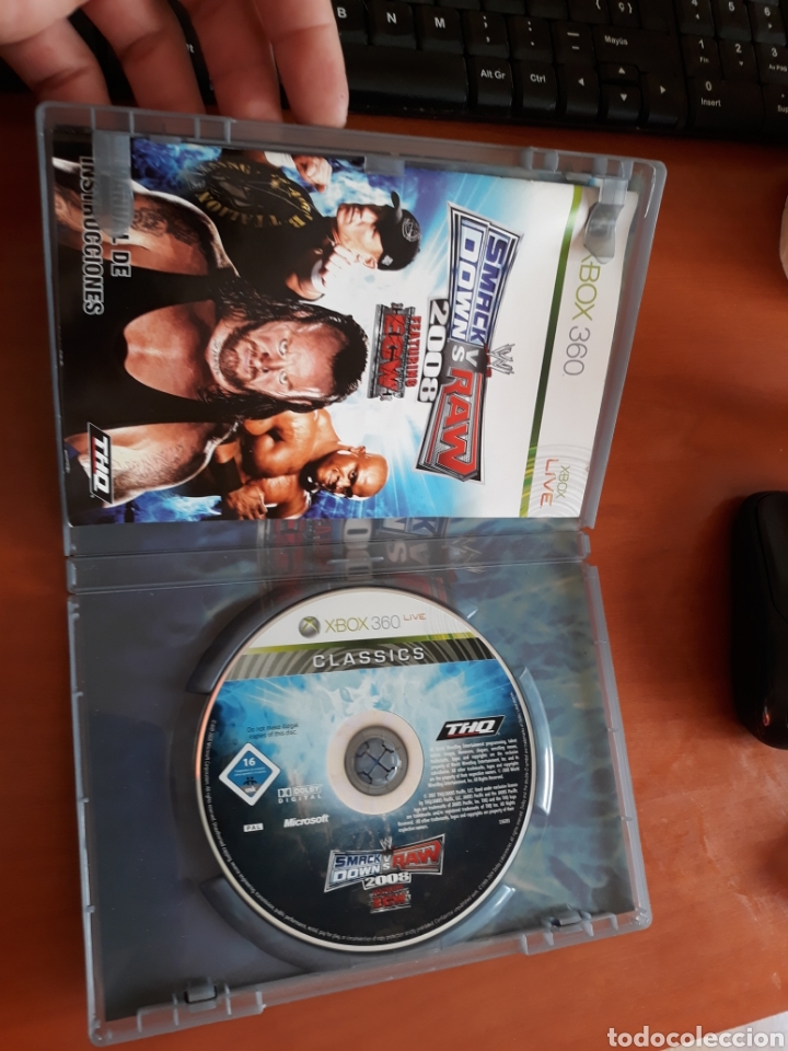 Videojuegos y consolas: Xbox 360 - smack down vs raw 2008 - Foto 2