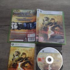 Videojuegos y Consolas: XBOX 360 RESIDENT EVIL 5 GOLD EDITION PAL UK COMPLETO. Lote 153957954