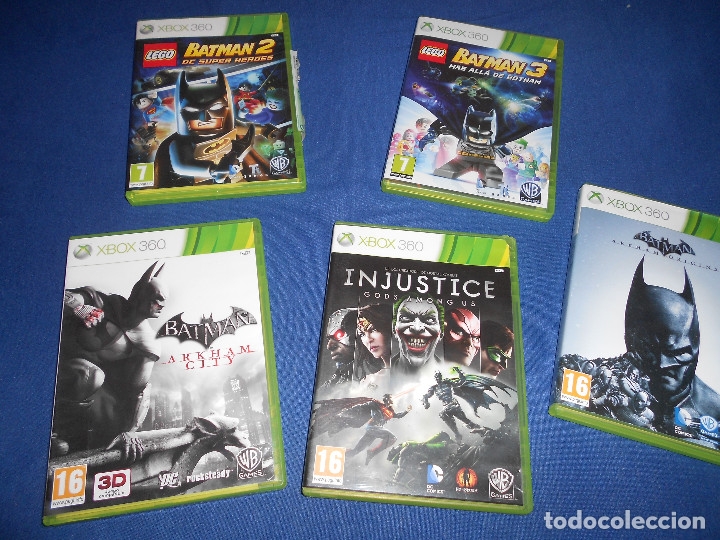 Coleccion Cinco Juegos Saga Batman Xbox 360 Sold At Auction 175582093