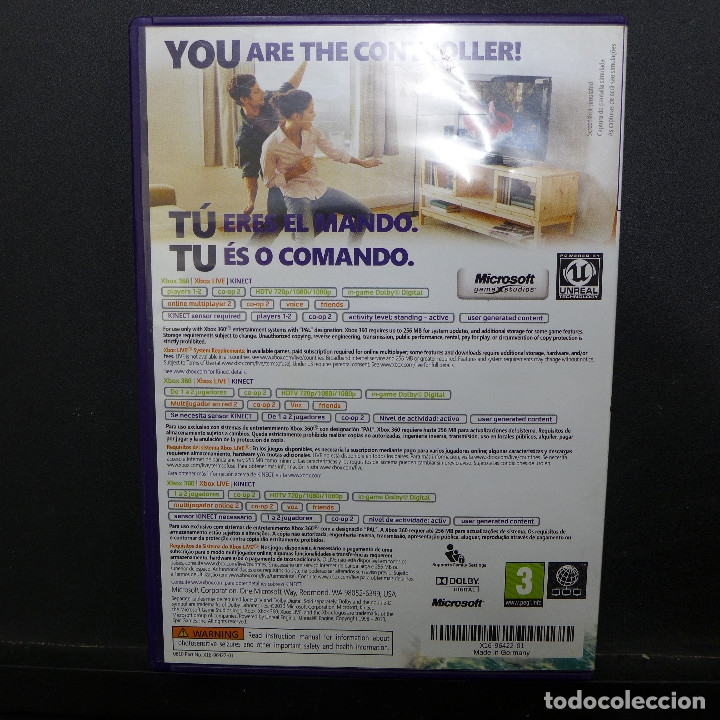 Videojuegos y consolas: JUEGO PARA XBOX 360 KINECT ADVENTURES - Foto 2