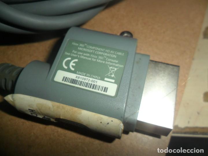 Videojuegos y consolas: CABLE ORIGINAL MICROSOFT XBOX 360 AV-RCA HDTV - Foto 5