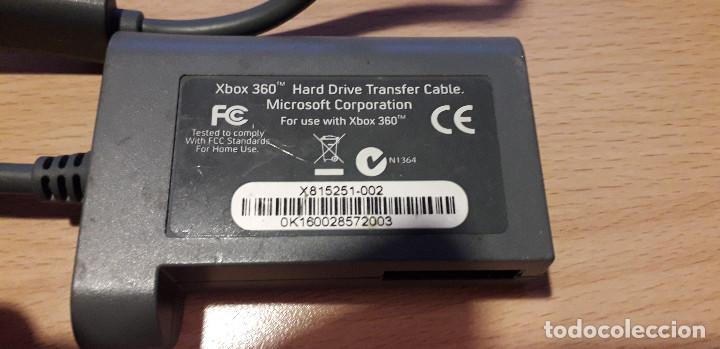 Videojuegos y consolas: 08-00362 - cable xbox 360 drive transfer - Foto 2