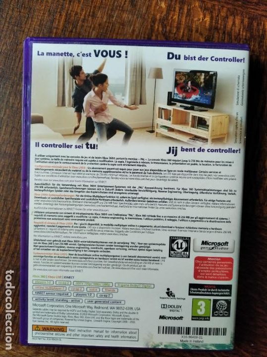 Videojuegos y consolas: KINECT ADVENTURES! - XBOX 360. PAL - - Foto 3