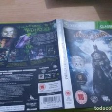 Videojuegos y Consolas: BATMAN ARKHAM ASYLUM EDICION GAME OF THE YEAR . GOTY XBOX 360