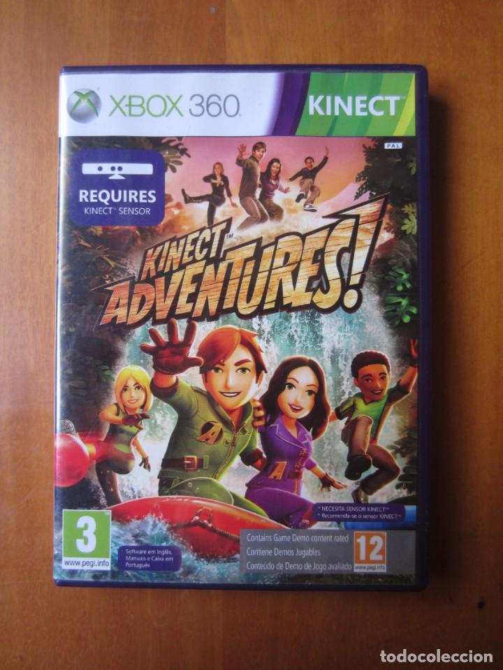 Videojuegos y consolas: Kinect Adventures (Microsoft XBOX 360) - Foto 1