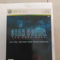 Videojuegos y Consolas: STAR OCEAN EDICION COLECCIONISTA XBOX360 XBOX-360 COMPLETO PAL-ESPAÑA COMO NUEVO. Lote 276462863