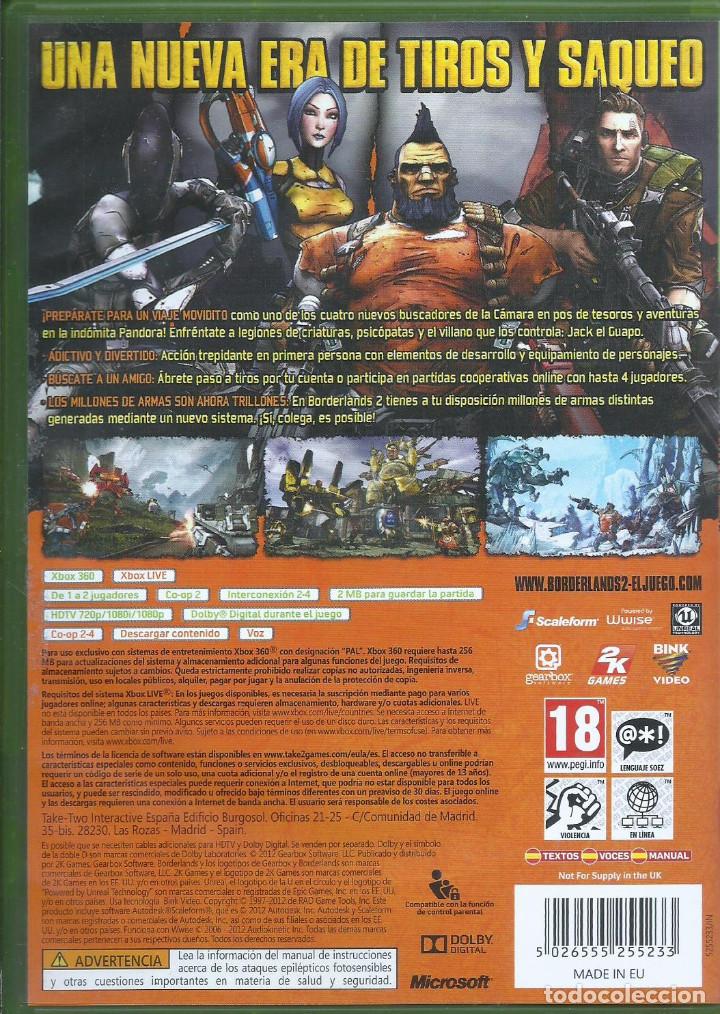 Videojuegos y consolas: Borderlands 2 (incl. manual) - Foto 2