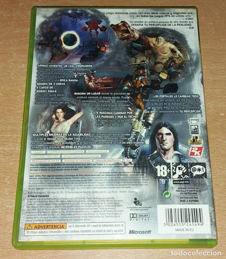 Videojuegos y consolas: PREY XBOX 360 PAL ESPA&Ntilde;A - Foto 2