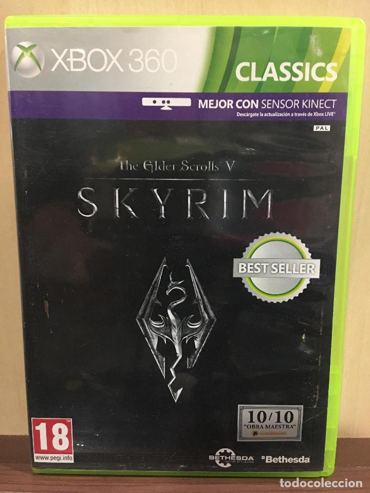 Videojuegos y consolas: The Elder Scrolls Skyrim Classics - X360 (2&ordf; Mano - Bueno) - Foto 1