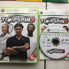 Jeux Vidéo et Consoles: TOP SPIN 3 2K SPORTS TENIS TENNIS - XBOX 360 X360 KREATEN BOITE EN FRANCAIS CAJA. Lote 302240068