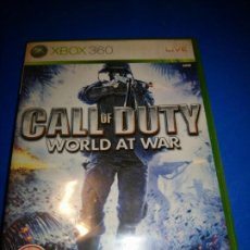 Videojuegos y Consolas: CALL OF DUTY: WORLD AT WAR XBOX 360 PAL UK COMPLETO. Lote 314031288